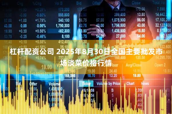 杠杆配资公司 2025年8月30日全国主要批发市场淡菜价格行情